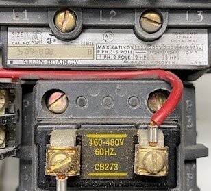 Allen-Bradley 509-BJB Series B Bulletin Magnetic Motor Starter - Image 4