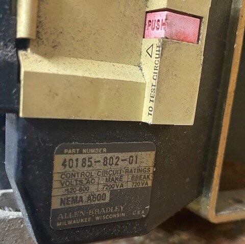 Allen-Bradley 509-EOD Series-A Size-4 Starter - Image 3