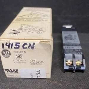 Allen-Bradley 595-A Series C Auxiliary Contact