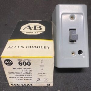 Allen-Bradley 600-TAX4 Series B Toggle Starting Switch