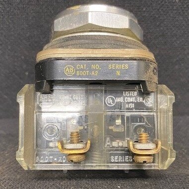 Allen-Bradley 800T-A2 Series N Black Push Button - Image 2