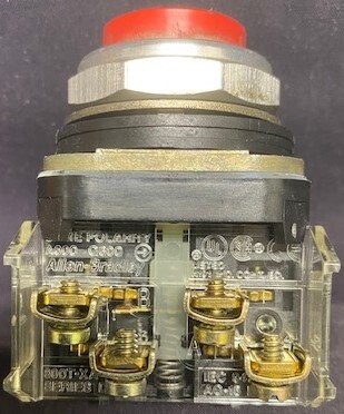 Allen-Bradley 800T-B Series T Flush Red Momentary Pushbutton - Image 2