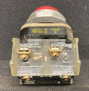 Allen-Bradley 800T-B6 Series N Red Push Button - Image 2
