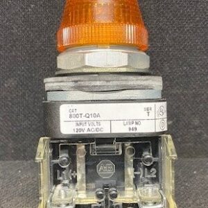 Allen-Bradley 800T-Q10A Series T Amber Capped Pilot Light