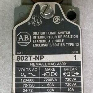 Allen-Bradley 802T-NP Oiltight Limit Switch