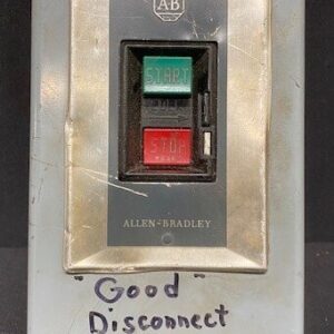 Allen-Bradley 609-AAW Series H Bulletin Three-Phase Enclosed Manual Control Starter