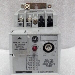 Allen-Bradley 700-RTC00100U1-A Solid State Timer