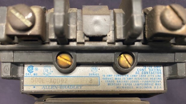 Allen-Bradley 500L-AOD92 Series B Contactor - Image 2