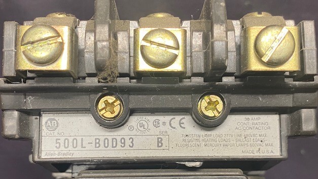 Allen-Bradley 500L-BOD93 Series B Contactor - Image 2