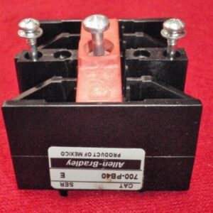 Allen-Bradley 700-PB40, Ser. E, 4-Pole Auxiliary Contact