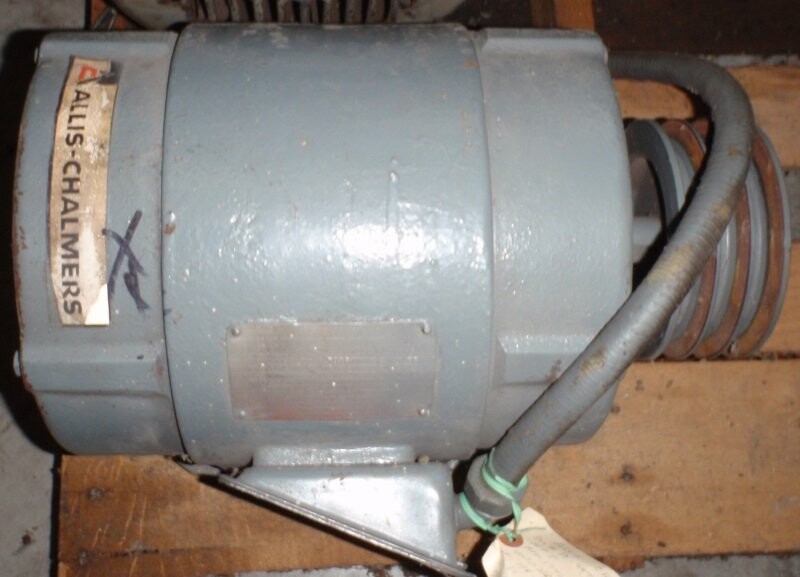 Allis Chalmers 62 5 HP Induction Motor