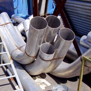 Unknown Brand Unknown Model Aluminum 8" Diameter Pipe