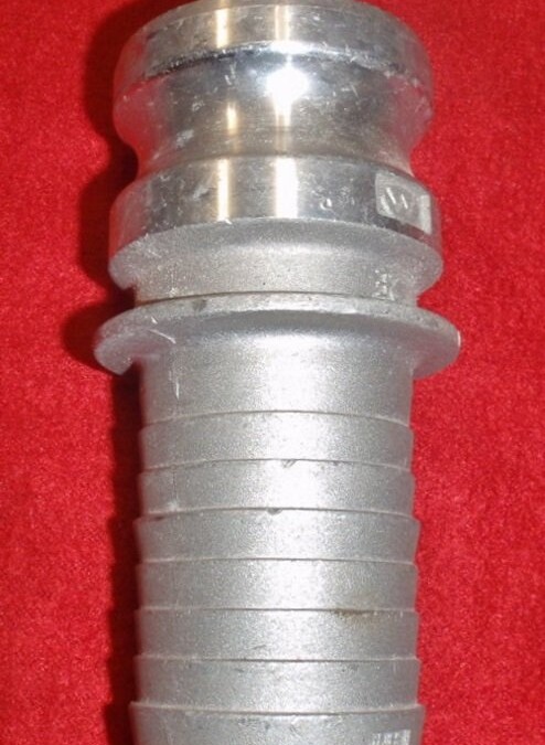 Unknown Brand Unknown Model Aluminum Camlock Type 20E Adapter X Hose Shank