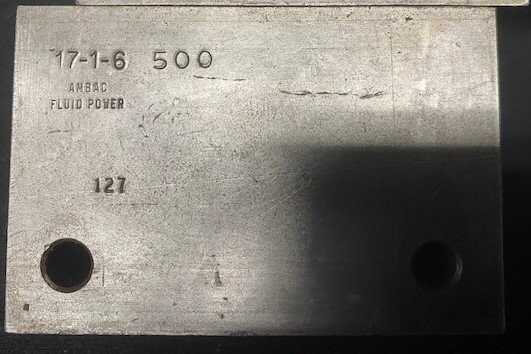 Ambac 17-1-6 500 Hydraulic Valve - Image 2