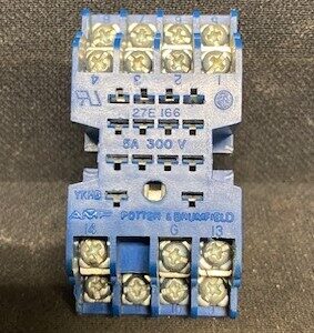 AMF-Potter & Brumfield 27E166 Relay Socket