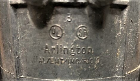 Arlington Unknown Model 3" AL/EMT/IMC/Rigid Conduit Coupling - Image 2