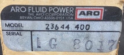 ARO/Ingersoll-Rand 23644-400 Stop Pump Saver Control Valve - Image 2