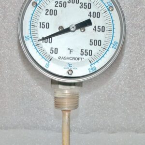 Ashcroft Unknown Model 50-550 PSI Pressure Gauge