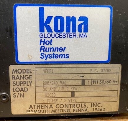 Athena Controls IMP30 Hot Runner Controller in Kona MFHP1 - Image 2