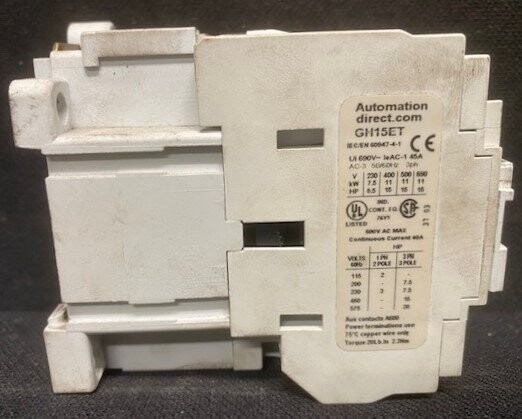 Automation Direct GH15ET Contactor - Image 2