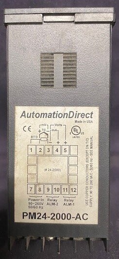 Automation Direct PM24-2000-AC Temperature Controller - Image 2