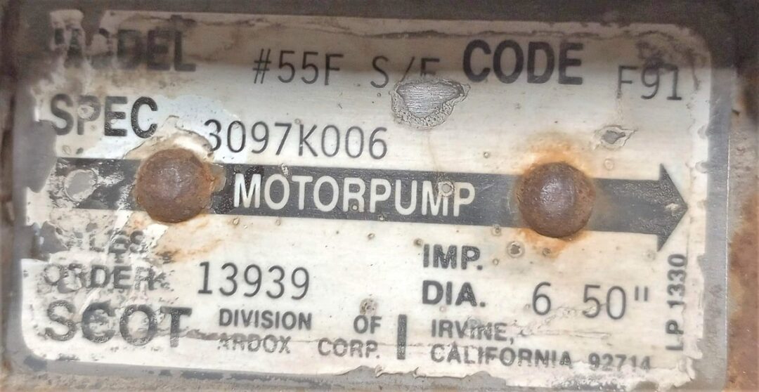 Baldor JMM4106T 20 HP Pump Motor - Image 3