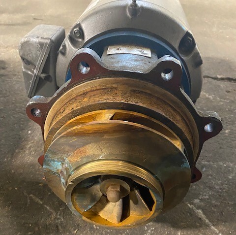 Baldor JPM2516T Motor with Unknown Pump - Image 3