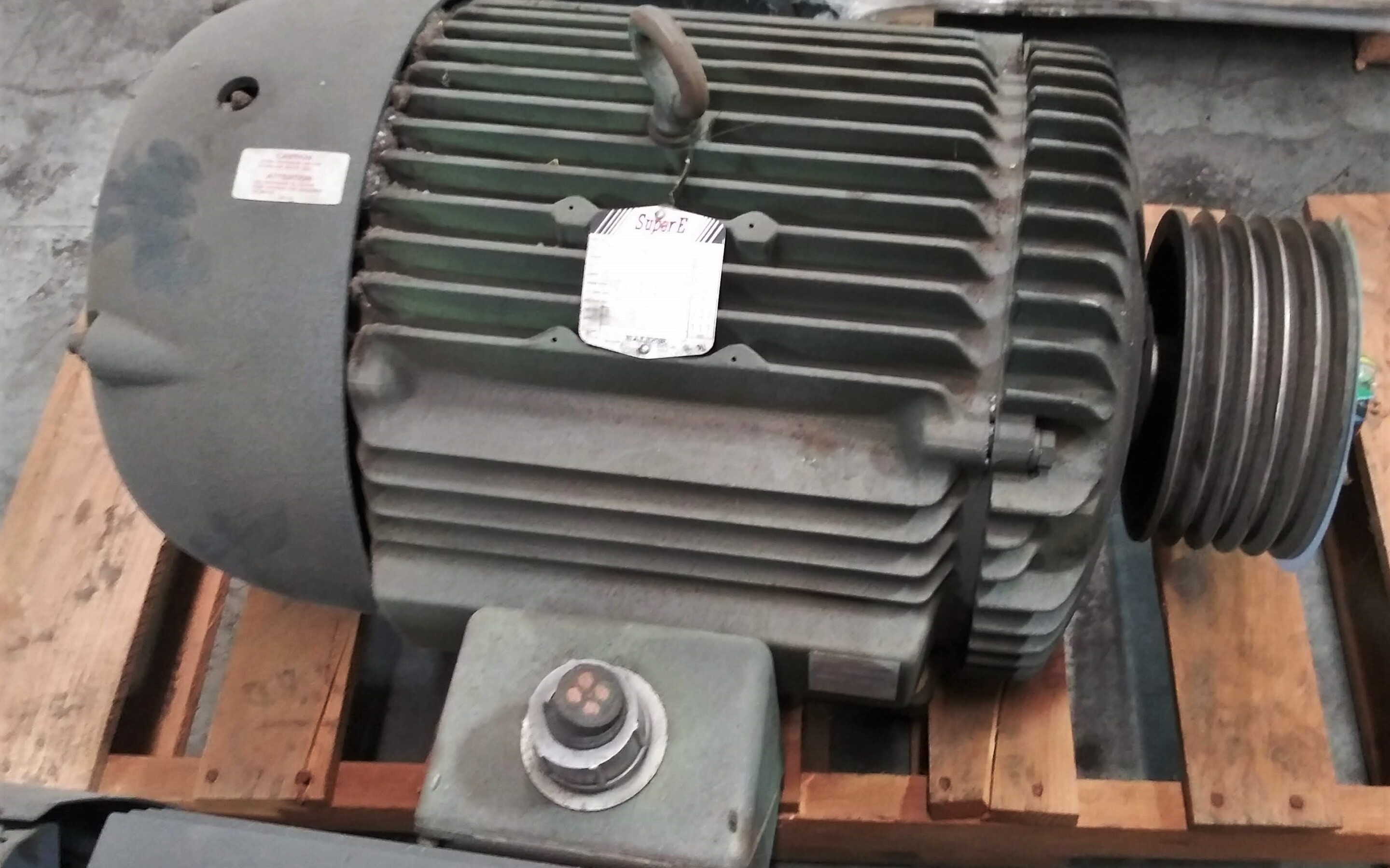 Baldor EM4115T Super-E 50 HP Motor