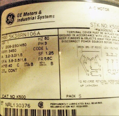 Ball and Jewell 2-Loadamatic 1 HP Blower - Image 2