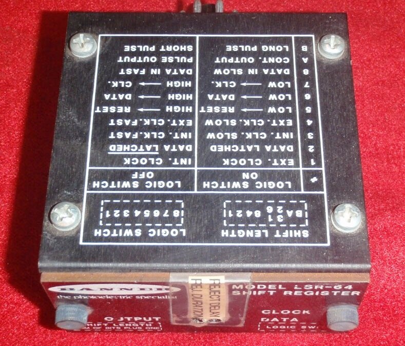 Banner LSR-64 Shift Register