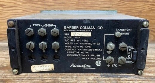 Barber-Colman 172A Accraline Temperature Controller - Image 3