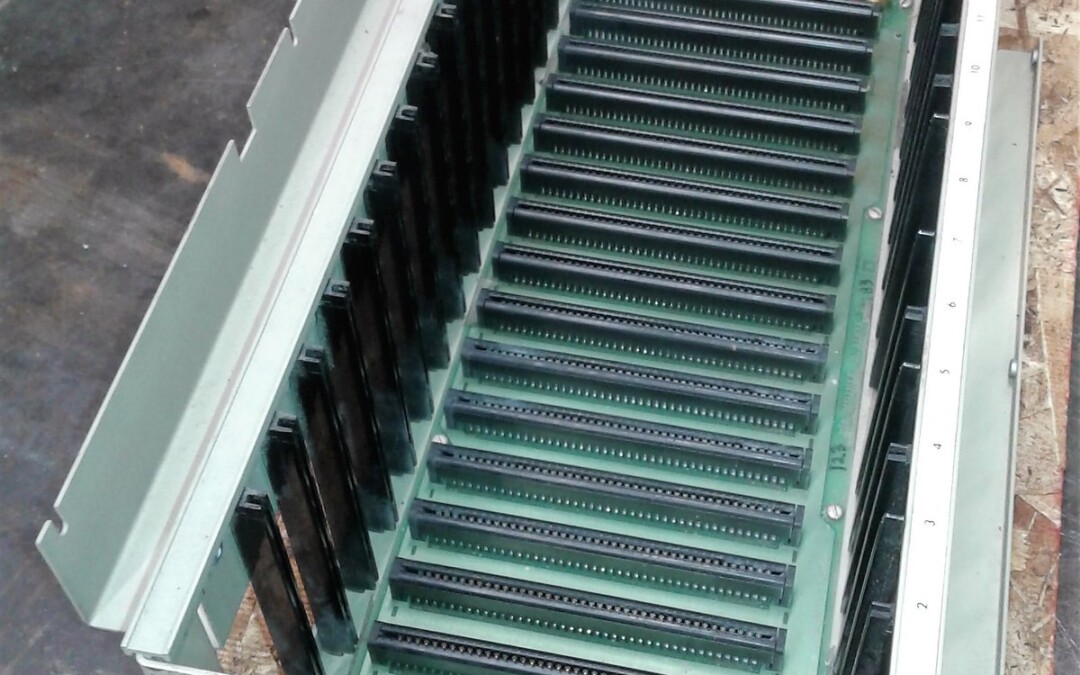 Barber-Colman 6E13-00000-000-0-00 - A11955 Chassis w/ A-11838-2 P/A Mother Board