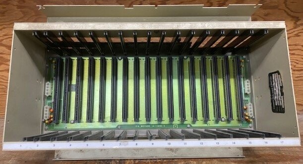 Barber-Colman 6E13-00000-100-0-05 Module Chassis A11955 with A-11838-2 P/A Motherboard
