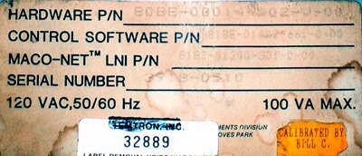 Barber-Colman 80BE-00014-102-V-00 Maco 8000 Insta-Set Module - Image 2