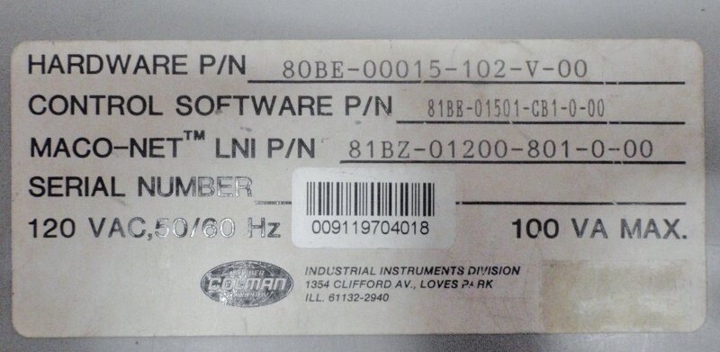 Barber-Colman 80BE-00015-102-V-00 Insta-Set Module - Image 4