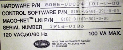 Barber-Colman 80BE-00034-101-V-00 Insta-Set Module - Image 2