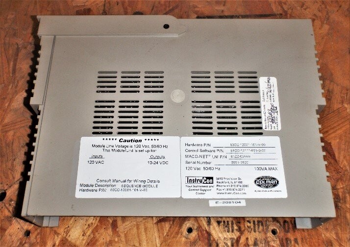 Barber-Colman 80CC-12001-101-V00 Maco 8000 Sequence Module - Image 2