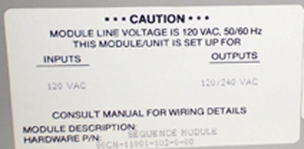 Barber-Colman 80CN-11001-102-0-00 Maco 8000 Sequence Module - Image 4