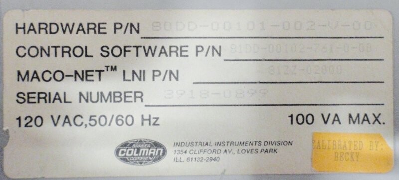 Barber-Colman 80DD-00101-002-V-00 6 Zone Temp Module - Image 3