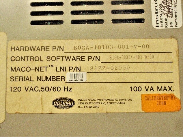 Barber-Colman 80GA-10103-001-V-00 Maco 8000 Heat/Cool Module - Image 2