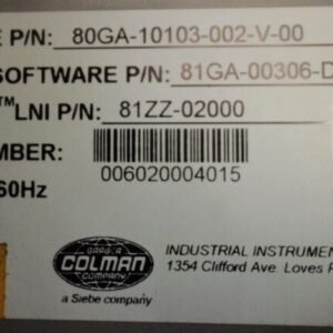 Barber-Colman 80AG-10103-002-V-00 Maco 8000 Heat/Cool Module