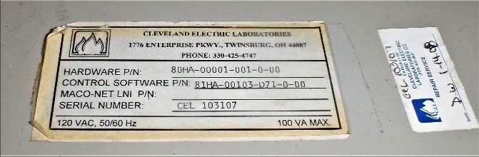 Barber-Colman 80HA-00001-001-0-00 Maco 8000 PF Module - Image 2
