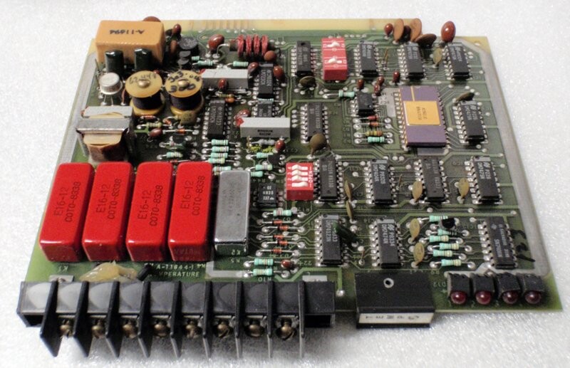 Barber-Colman A-11844-1 Temperature Card