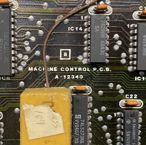 Barber-Colman A-12340-1 Machine Control Card Board - Image 3