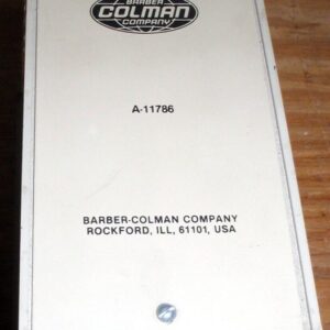 Barber-Colman A11786 Battery Charger