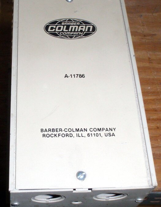 Barber-Colman A11786 Battery Charger
