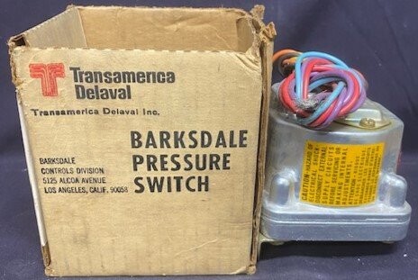 Barksdale D2H-H18 Pressure Switch
