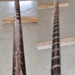 Bekum 80mm 406050401 1611 Extruder Screw