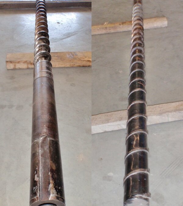 Bekum 80mm 406050401 1611 Extruder Screw