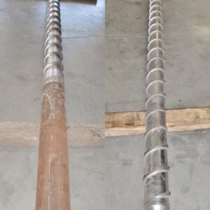 Bekum D1413-27 80mm Extruder Screw